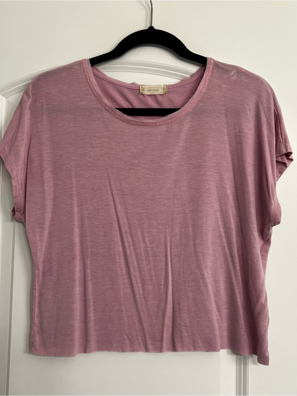 Altar'd State Dusty Rose Short Sleeve Tee